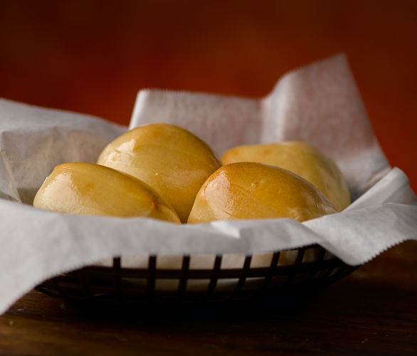 Basket of rolls